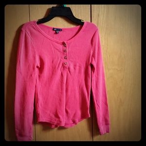 Pink long sleeve gapkids shirt